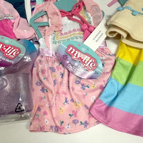 6 New on Hangers My Life Doll Clothes or all 18" Dolls Lot C - Picture 3 of 8